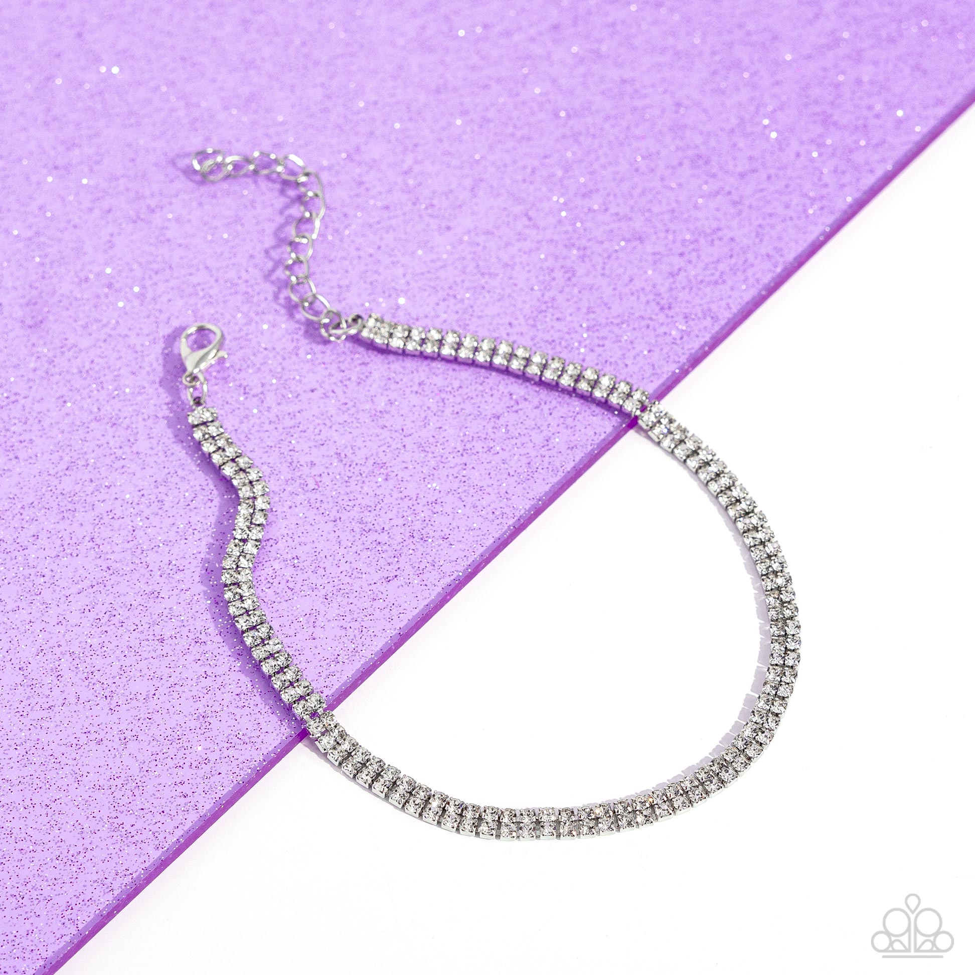 Paparazzi Adorable Anklet - White