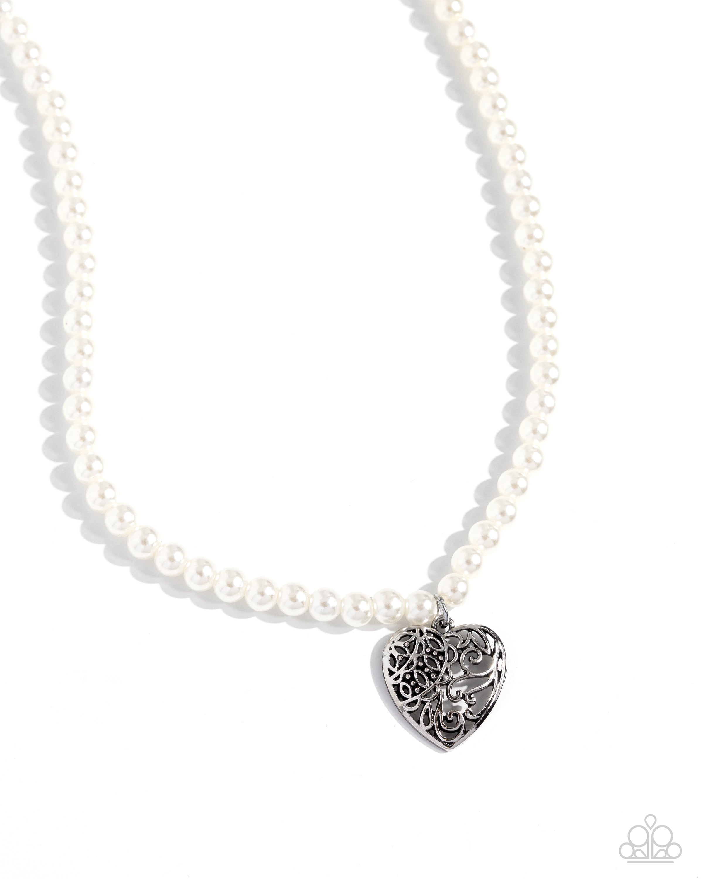 Paparazzi Filigree Infatuation - White