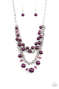 Paparazzi Rockin Rockette - Purple Necklace
