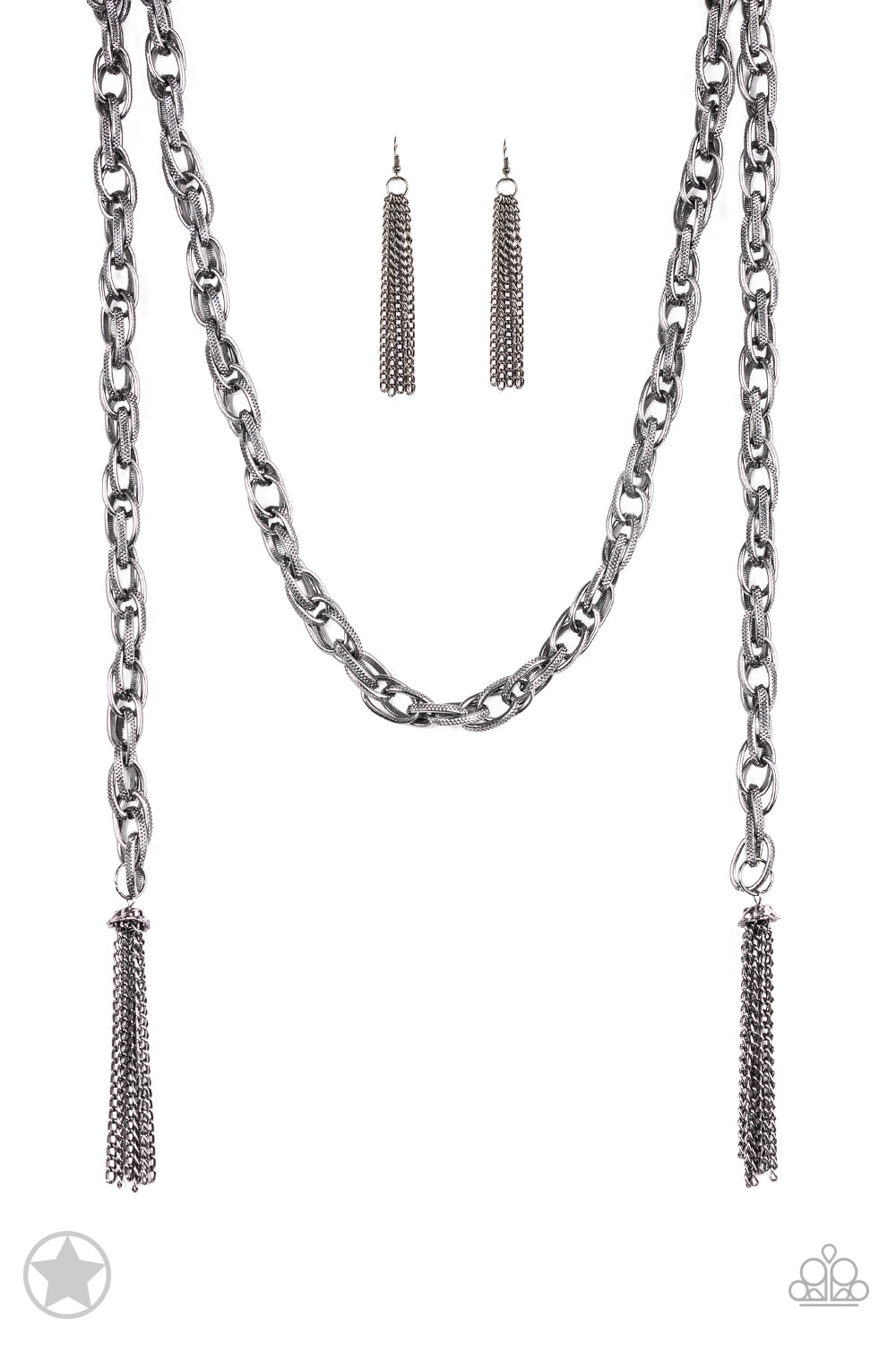 Paparazzi SCARFed for Attention - Gunmetal