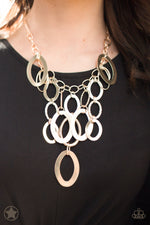 Load image into Gallery viewer, Paparazzi Golden Spell Gold Necklace
